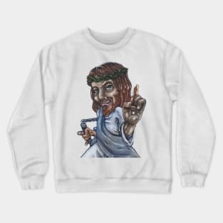 Post Modern Jesus Crewneck Sweatshirt